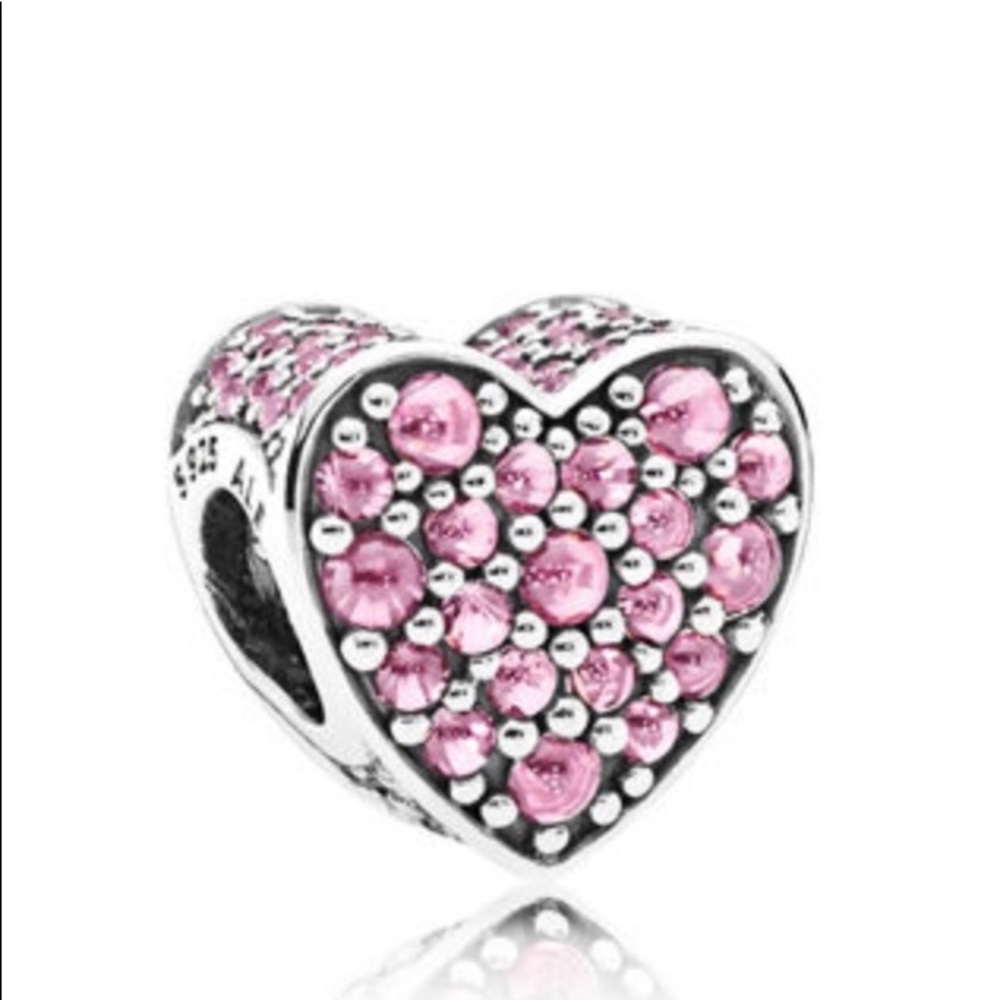 Pandora Pink Dazzling Charm, 792069pcz
